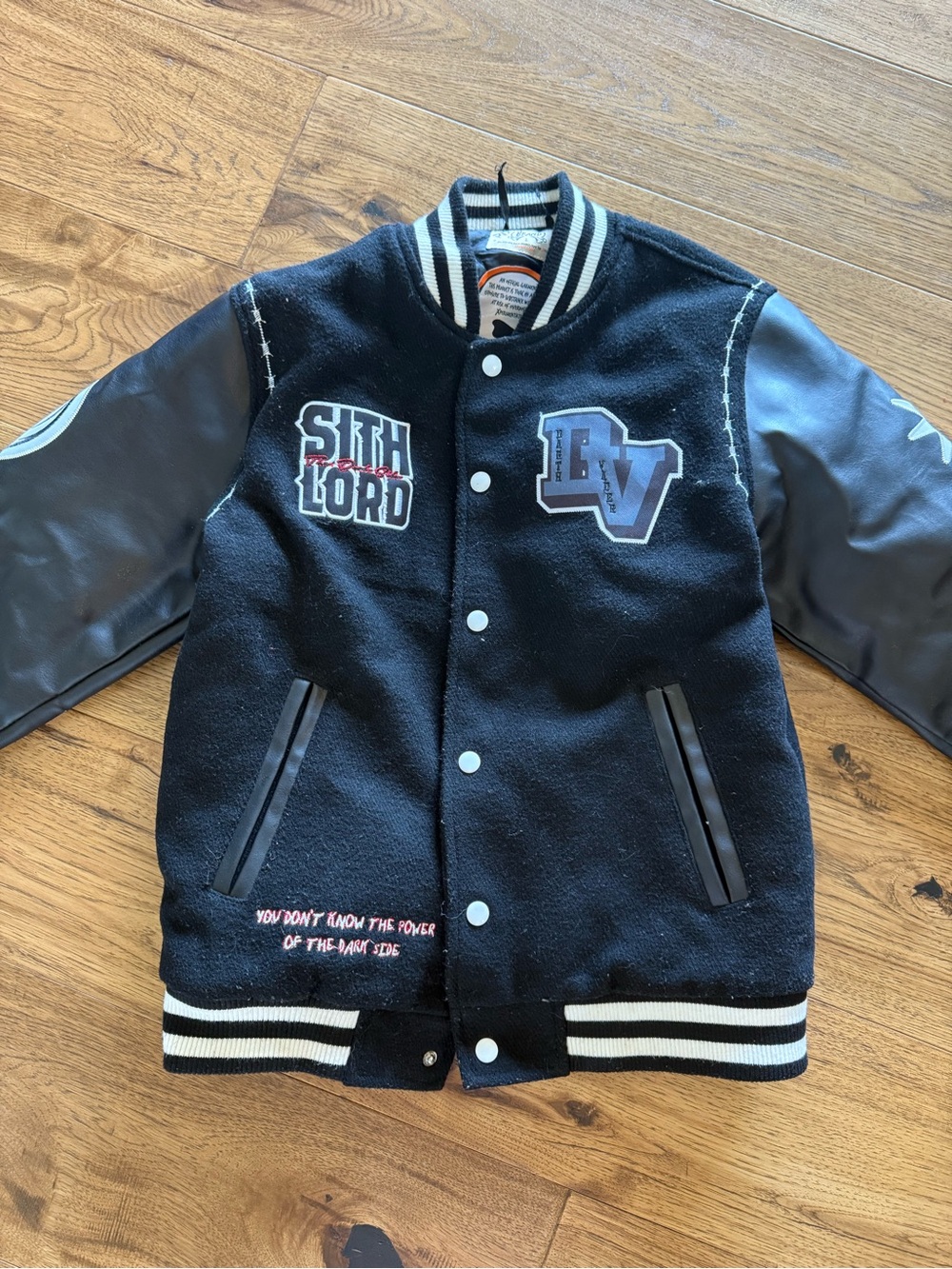 Brand X Darth Vader Varsity Jacket